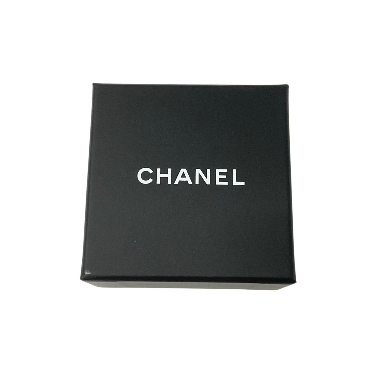 Chanel CHANEL ring gold black coco mark star rhinestone