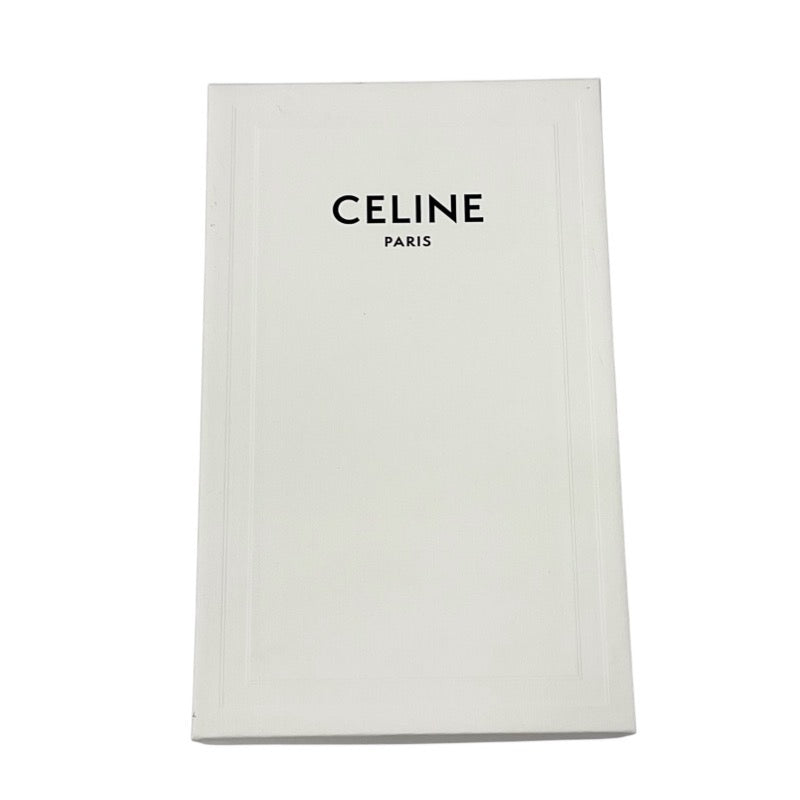 セリーヌ CELINE 携帯・スマホアクセサリー ブラウン トリオンフ ロゴ フラップ付きモバイルポーチ モバイルフォンケース ポシェット