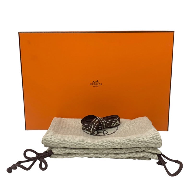 エルメス HERMES フィガリ サンダル 靴 シューズ レザー アイボリー ウェッジソール シェーヌダンクル