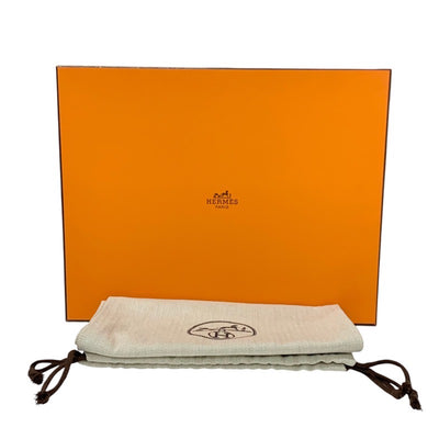 エルメス HERMES ティポリ サンダル 靴 シューズ レザー ホワイト ブラック ケリー金具 ウェッジソール