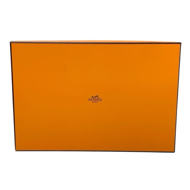 エルメス HERMES キャンディ サンダル 靴 シューズ レザー レッド シルバー ケリー金具 ミュール
