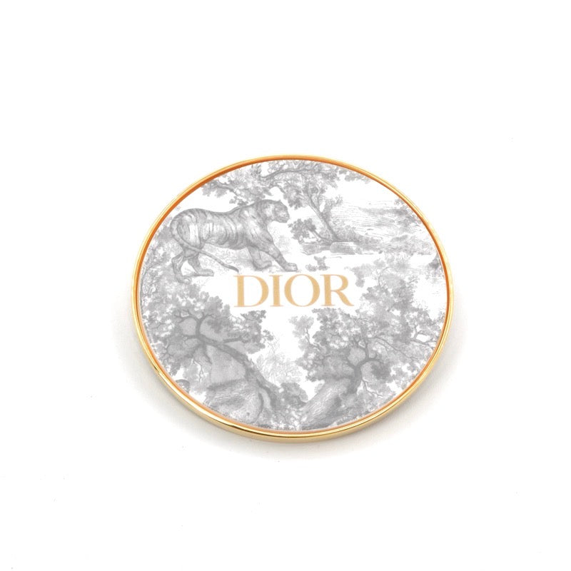 クリスチャンディオール CHRISTIAN DIOR 手鏡・コンパクト ホワイト グレー ゴールド 未使用 ルージュ プレミエ ミラー 展開店舗限定品 鏡