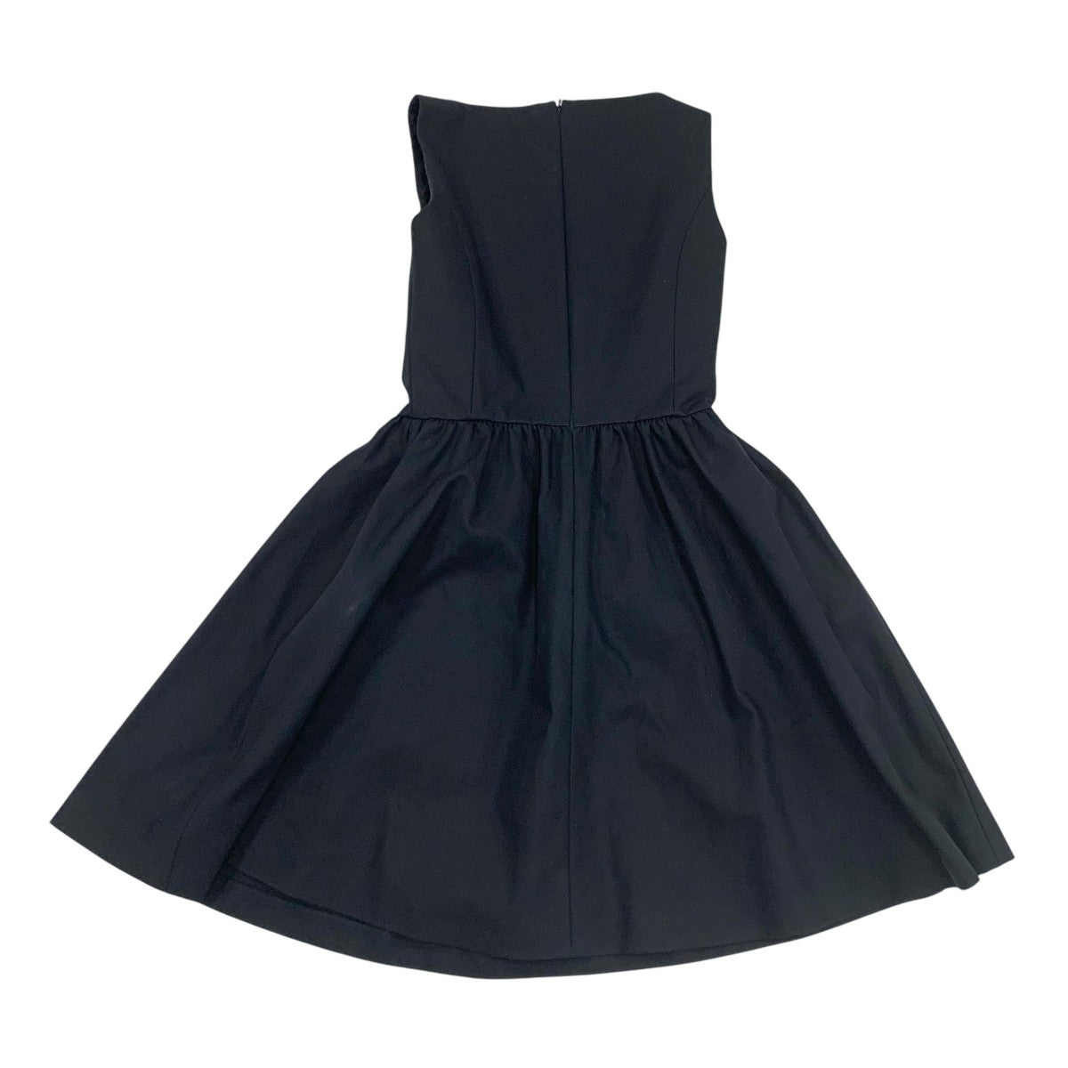 クリスチャンディオール CHRISTIAN DIOR ワンピース コットン ネイビー レッド キルティング ハート