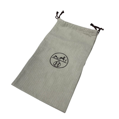 エルメス HERMES グウェン サンダル 靴 シューズ レザー ブラック 黒 エスパドリーユ シェーヌダンクル フラット