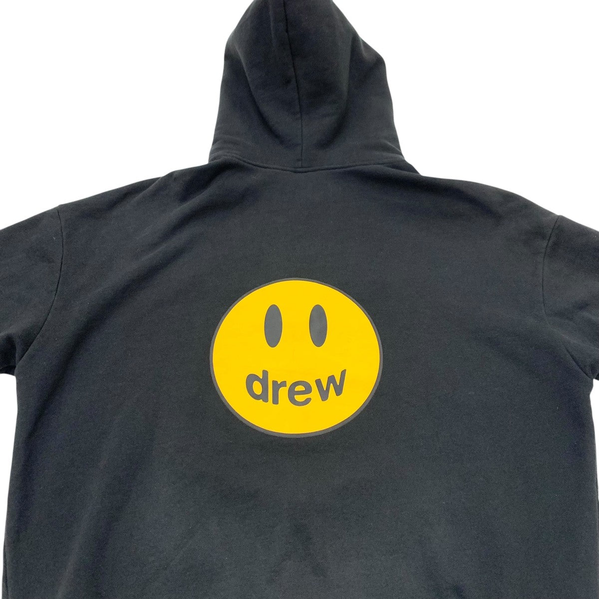 ドリューハウス drew house トップス コットン ブラック イエロー パーカー ジップパーカー ロゴ メンズ