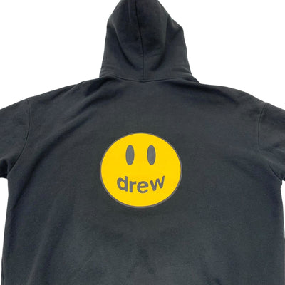 ドリューハウス drew house トップス コットン ブラック イエロー パーカー ジップパーカー ロゴ メンズ