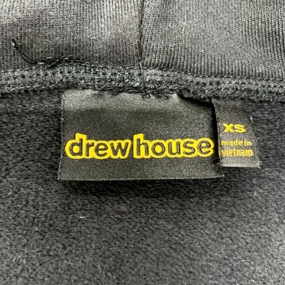 ドリューハウス drew house トップス コットン ブラック イエロー パーカー ジップパーカー ロゴ メンズ