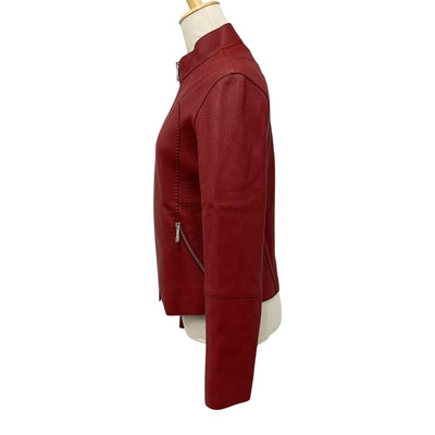 Hermes HERMES outerwear red jacket blouson