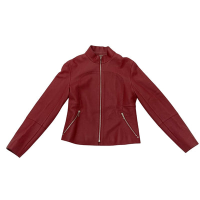 Hermes HERMES outerwear red jacket blouson