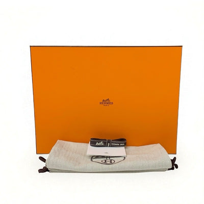 エルメス HERMES シプレ サンダル 靴 シューズ ムートン オレンジ フラットサンダル ボア