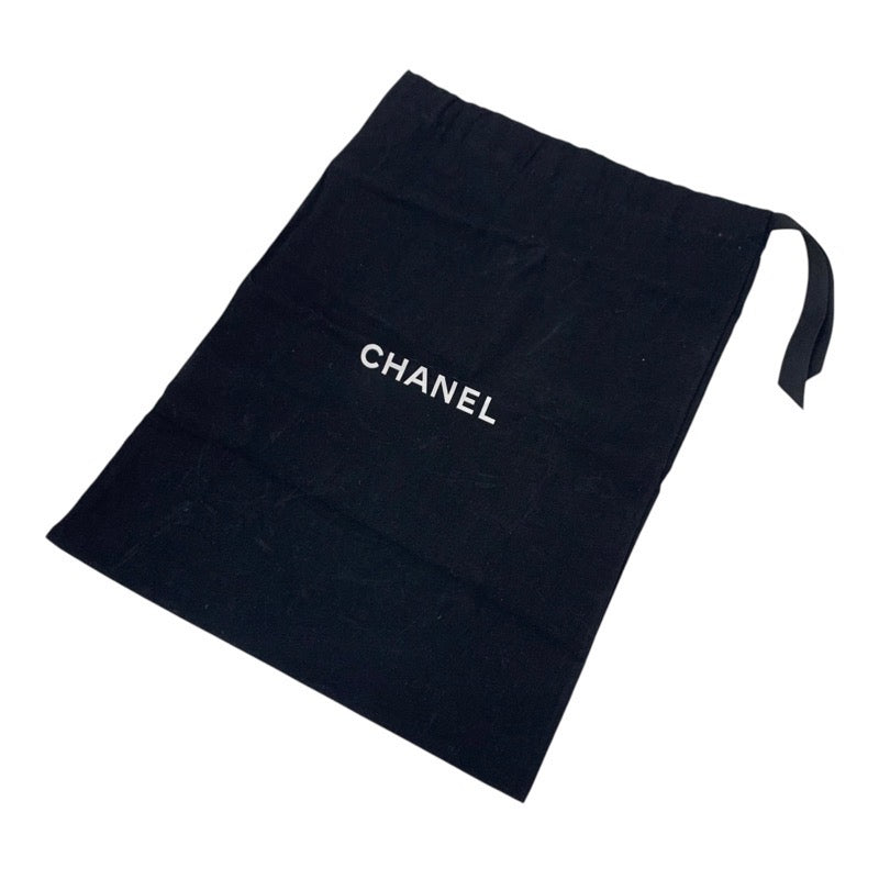 シャネル CHANEL ローファー 革靴 靴 シューズ レザー ネイビー ホワイト ゴールド ココマーク