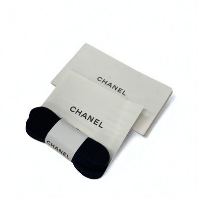 シャネル CHANEL スニーカー 靴 シューズ ニット スエード ネイビー ココマーク ロゴ