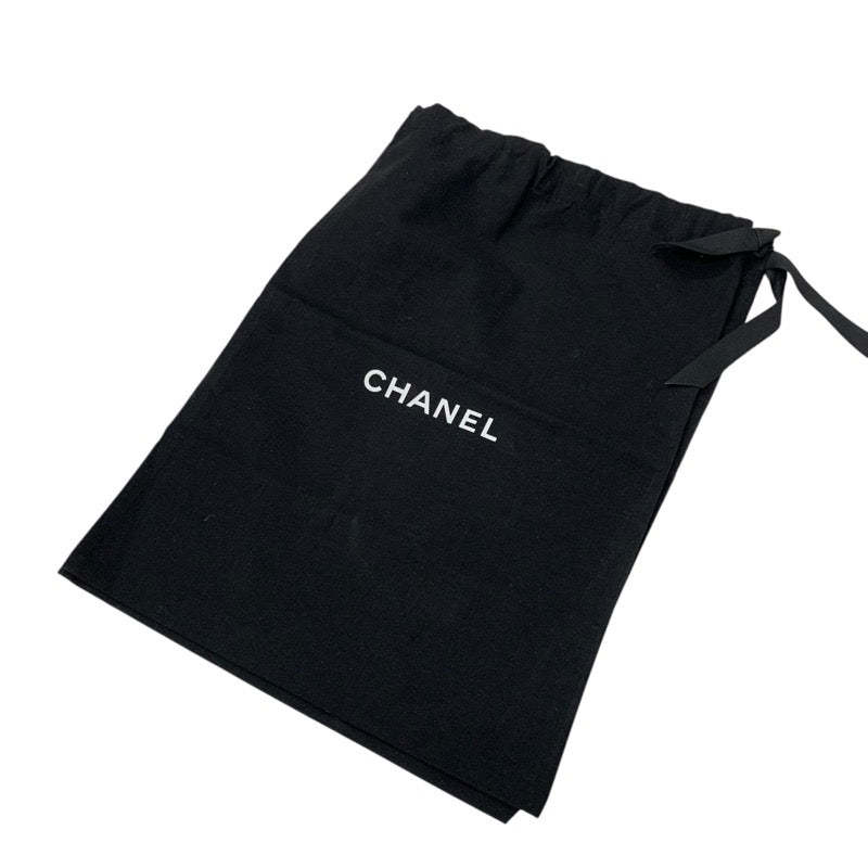 シャネル CHANEL サンダル 靴 シューズ ベロア ブラック 黒 シルバー マトラッセ ココマーク ラインストーン フラット ミュール