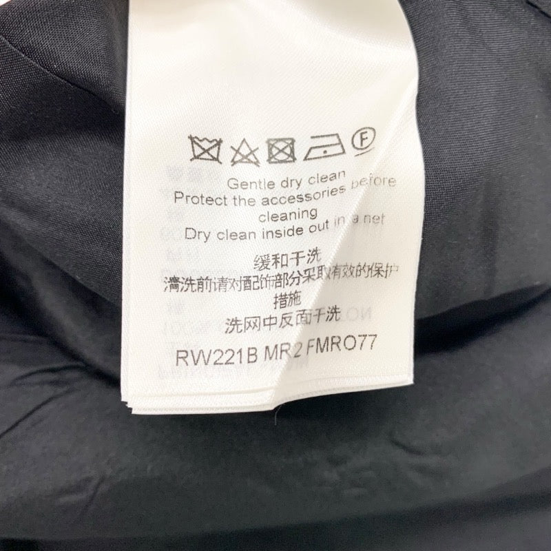 ルイヴィトン LOUIS VUITTON ワンピース コットン グレー ブラック ツイード 22SS