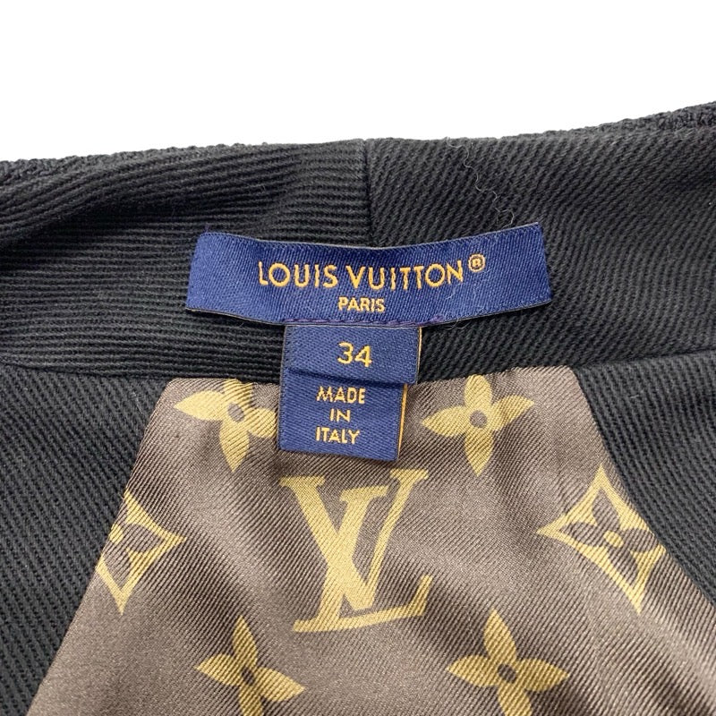 ルイヴィトン LOUIS VUITTON モノグラム トップス ウール ブラック 黒 ベスト ジレ