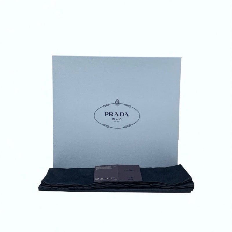 プラダ PRADA ブーツ ショートブーツ 靴 シューズ レザー ブラック 黒 サイドゴア チェルシーブーツ