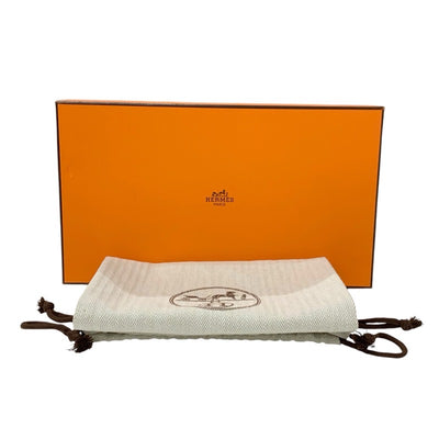 エルメス HERMES オアジス サンダル 靴 シューズ レザー ブラック ミュール