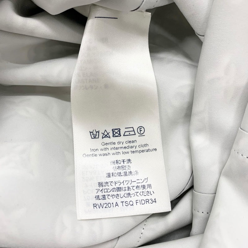 ルイヴィトン LOUIS VUITTON モノグラム ワンピース ナイロン ポリウレタン  グレー ホワイト ブラック 20SS ドレス