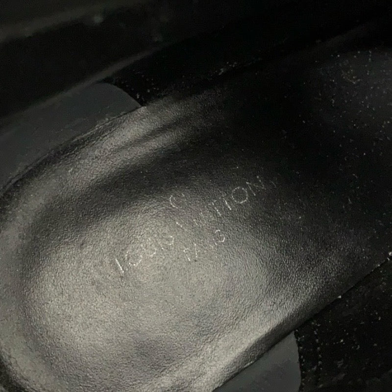 ルイヴィトン LOUIS VUITTON スタートレイルライン モノグラム ブーツ ショートブーツ 靴 シューズ レザー パテント ブラウン ブラック アンクルブーツ レースアップ