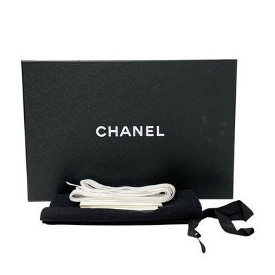 シャネル CHANEL サンダル 靴 シューズ レザー ブラック 黒 シルバー ココマーク スター パール ストラップ トングサンダル