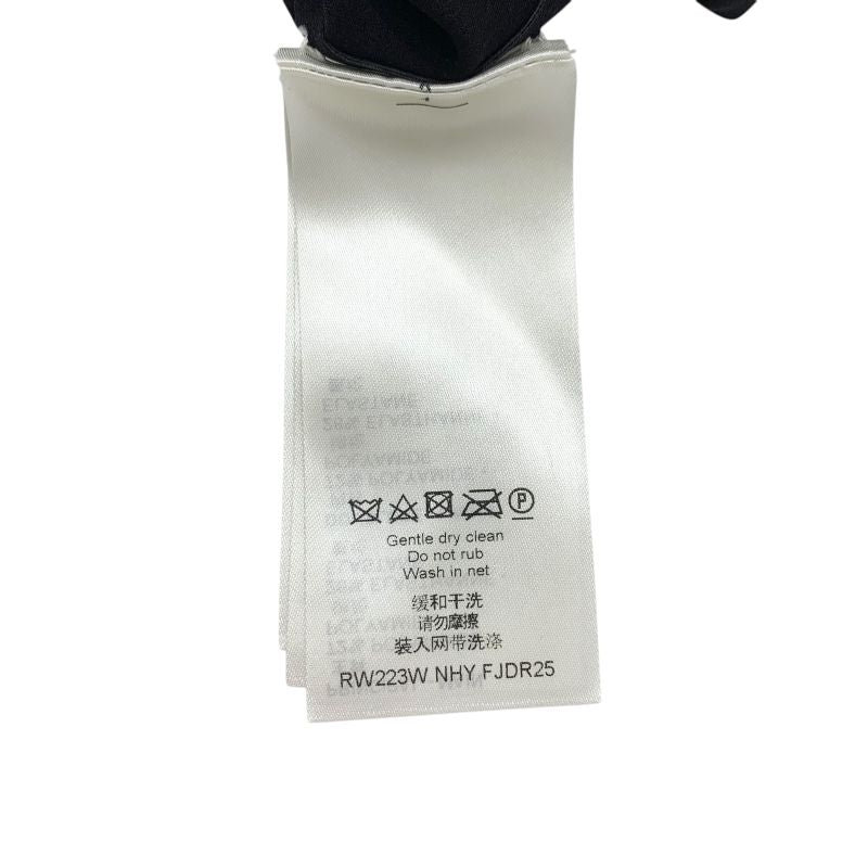 ルイヴィトン LOUIS VUITTON ワンピース ブラック ブラウン ショートスリーブハイネックフィットドレス