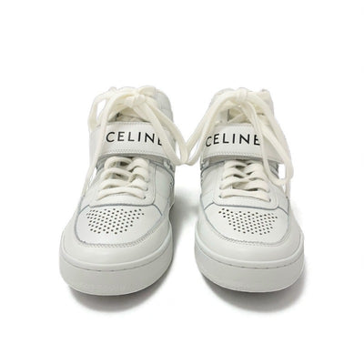 セリーヌ CELINE CT-03 スニーカー 靴 シューズ レザー ホワイト 白 ハイカット ロゴ ベルクロ