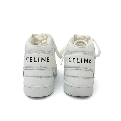 セリーヌ CELINE CT-03 スニーカー 靴 シューズ レザー ホワイト 白 ハイカット ロゴ ベルクロ