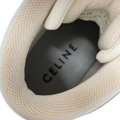 セリーヌ CELINE CT-03 スニーカー 靴 シューズ レザー ホワイト 白 ハイカット ロゴ ベルクロ