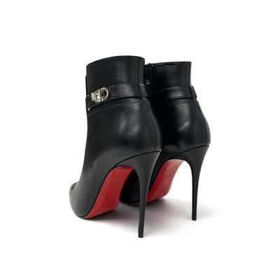 クリスチャンルブタン Christian Louboutin LOCK SO KATE BOOTY ブーツ ショートブーツ 靴 シューズ レザー ブラック 黒 未使用