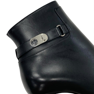 クリスチャンルブタン Christian Louboutin LOCK SO KATE BOOTY ブーツ ショートブーツ 靴 シューズ レザー ブラック 黒 未使用