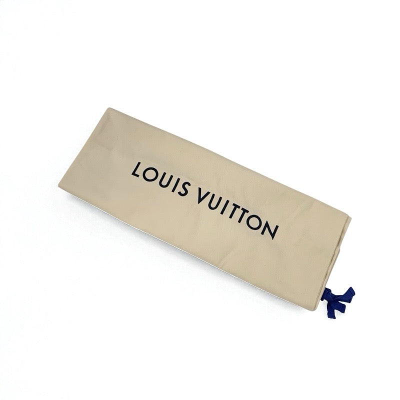 ルイヴィトン LOUIS VUITTON シルエットライン モノグラム ブーツ ショートブーツ 靴 シューズ ファー レザー ベージュ ブラウン 未使用 アンクルブーツ