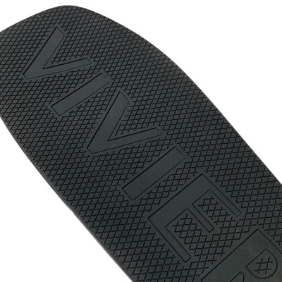 ロジェヴィヴィエ Roger Vivier サンダル 靴 シューズ レザー ブラック 黒 フラット ミュール ストラスバックル ビジュー