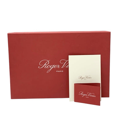 ロジェヴィヴィエ Roger Vivier サンダル 靴 シューズ レザー ブラック 黒 フラット ミュール ストラスバックル ビジュー