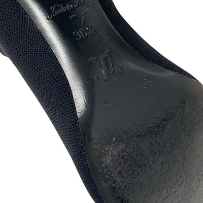 ルイヴィトン LOUIS VUITTON シルエットライン モノグラム ブーツ ショートブーツ 靴 シューズ ファブリック ブラック ブラウン 黒 アンクルブーツ ソックスブーツ ニット