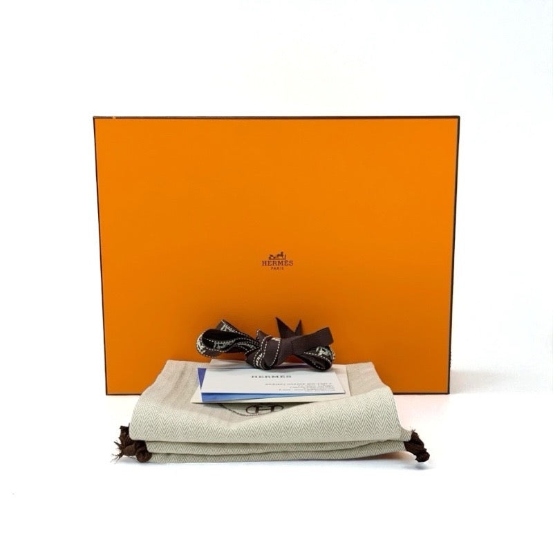 エルメス HERMES オラン サンダル 靴 シューズ レザー ブラック 黒 フラット ミュール