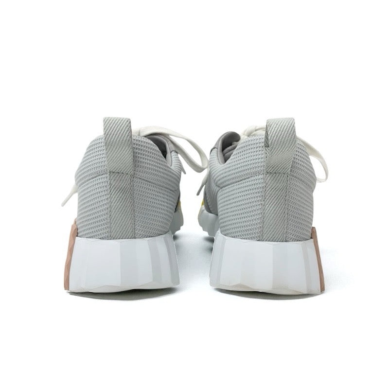 エルメス HERMES バウンシング スニーカー 靴 シューズ メッシュ スエード グレー