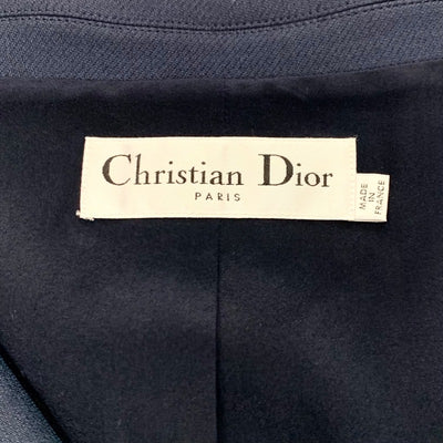 クリスチャンディオール CHRISTIAN DIOR トップス ネイビー ロングベスト ジレ