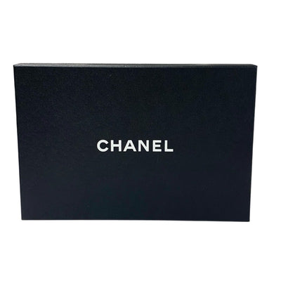 シャネル CHANEL ローファー 革靴 靴 シューズ レザー グレー シルバー チェーン ココマーク