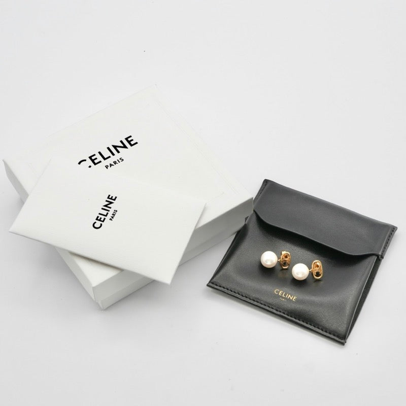 セリーヌ CELINE ピアス イヤリング ゴールド トリオンフ