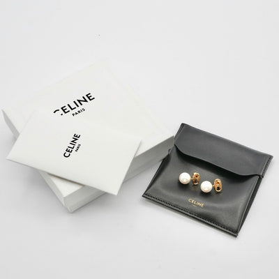 セリーヌ CELINE ピアス イヤリング ゴールド トリオンフ