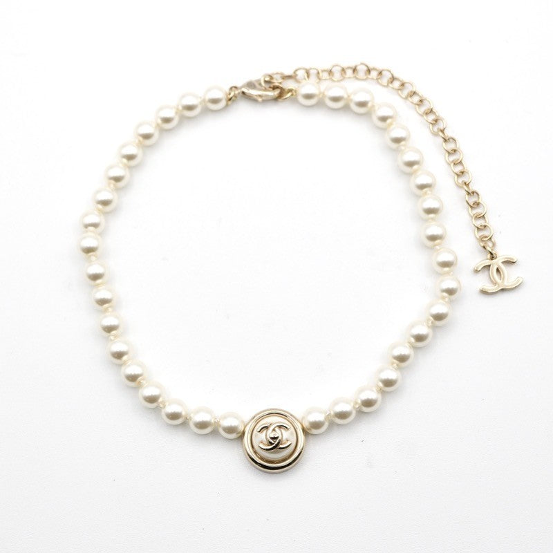 シャネル CHANEL ネックレス ペンダント チョーカー ゴールド ココマーク