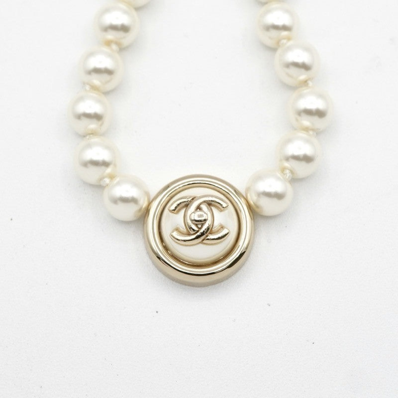 シャネル CHANEL ネックレス ペンダント チョーカー ゴールド ココマーク