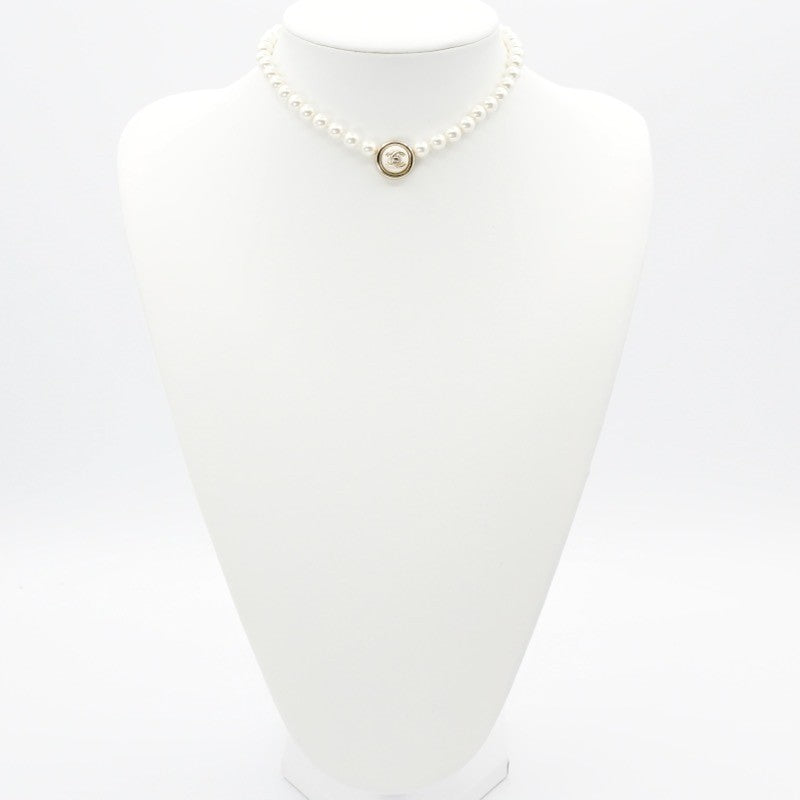 シャネル CHANEL ネックレス ペンダント チョーカー ゴールド ココマーク