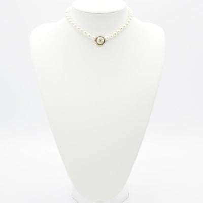 シャネル CHANEL ネックレス ペンダント チョーカー ゴールド ココマーク