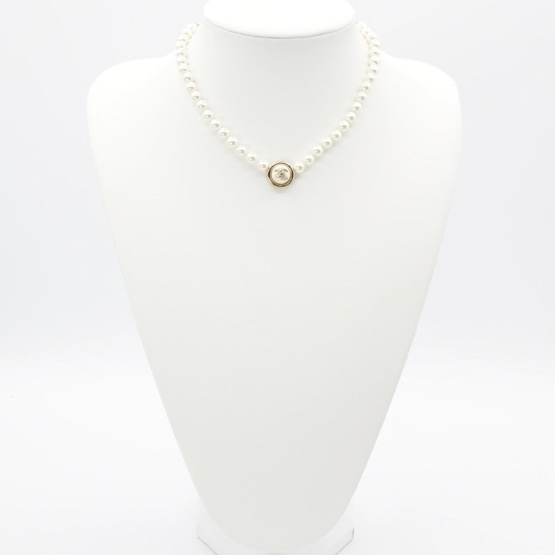 シャネル CHANEL ネックレス ペンダント チョーカー ゴールド ココマーク