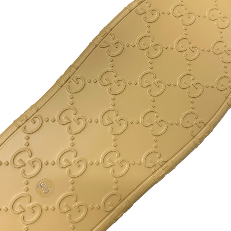 グッチ GUCCI ブーツ ショートブーツ 靴 シューズ ムートン ブラウン GGシグネチャー ボア 未使用