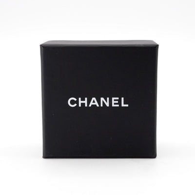 シャネル CHANEL ピアス イヤリング シルバー ブラック ココマーク ラインストーン