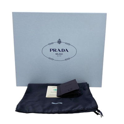 プラダ PRADA サンダル 靴 シューズ レザー ブラック 黒 トライアングルロゴ パデッドナッパ サボ ミュール