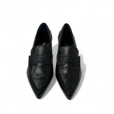 エルメス HERMES グロリアス40 パンプス 靴 シューズ レザー ブラック 黒