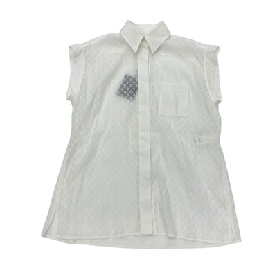 ルイヴィトン LOUIS VUITTON トップス ホワイト 白 シャツ ブラウス モノグラム